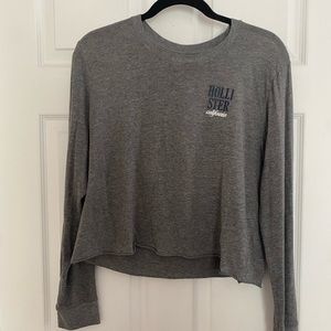 Hollister Long Sleeve Crop Top